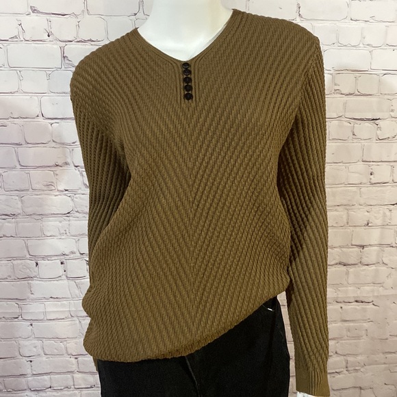 Brown unisex sweater . - Picture 3 of 4